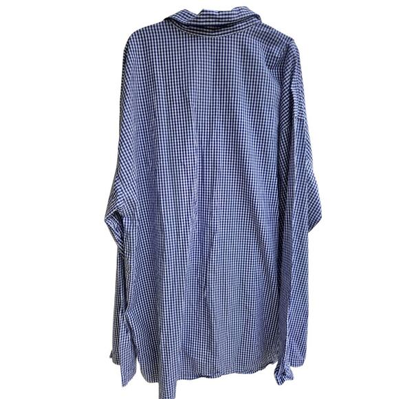 Polo Ralph Lauren Men’s Blue White Sleep Shirt Pajama Top XL - Picture 4 of 5